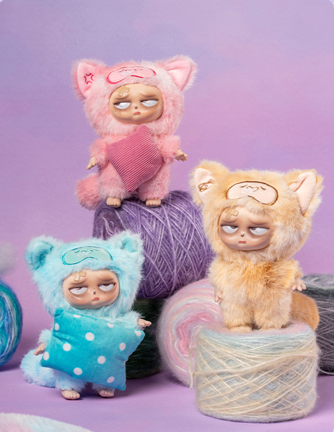 Sleepless Grumpipi V2 Whispers to Dreamland Series Blind Box