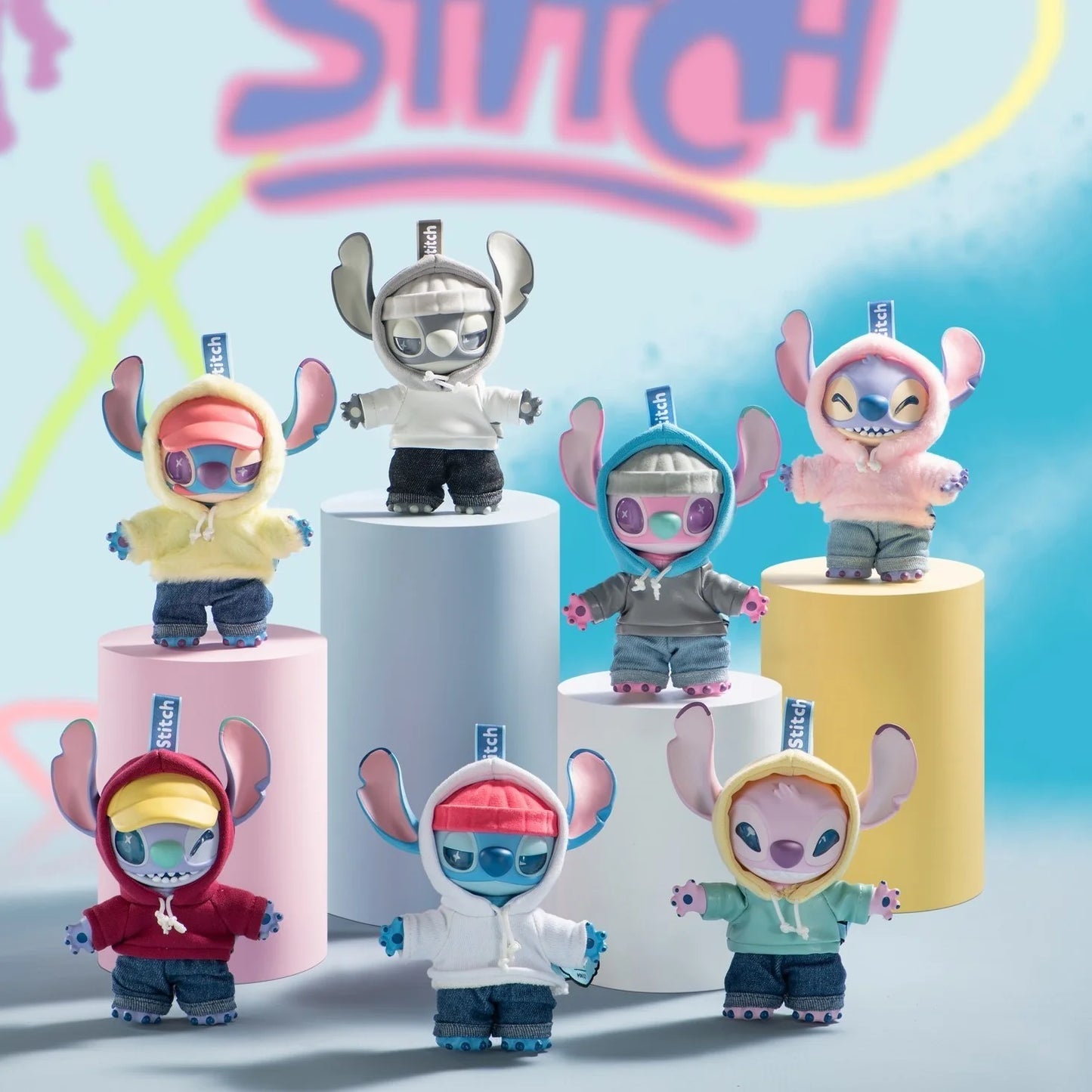 Stitch "GenZ Street" Series Plush Vinyl Doll Blind Box
