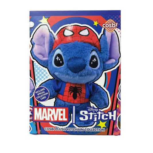 Cosbi Marvel x Stitch Plush Keychain Blind Box